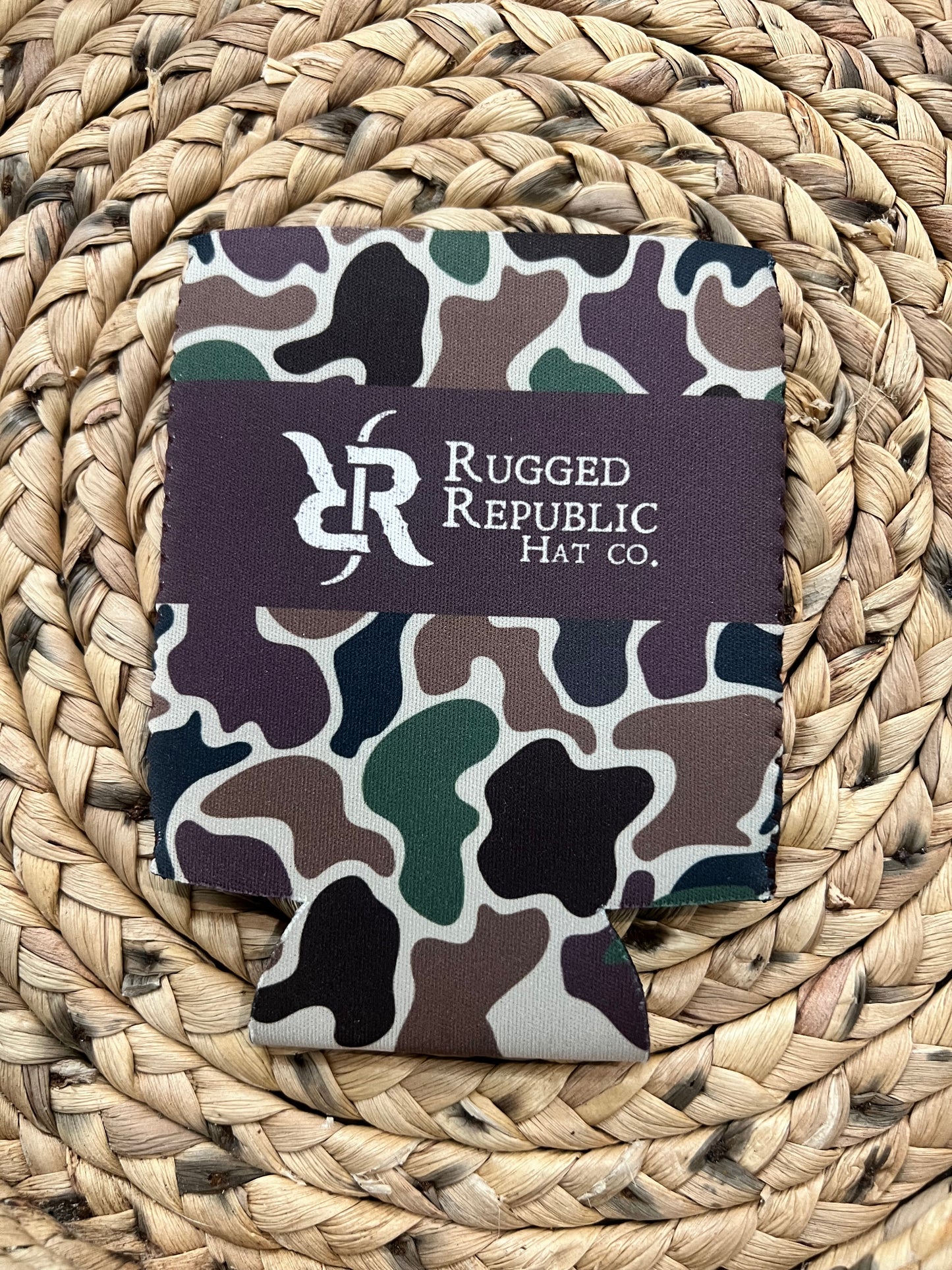 Rugged Camo Coozie