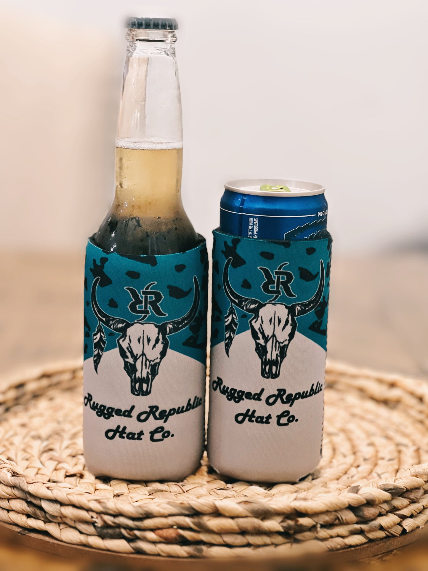 Rugged Teal Coozie